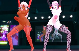 XXX بلند و باریک زیبایی به دختر,, سپس او را با سرطان شهوانی کونی